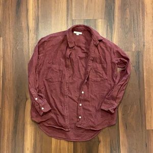 Madewell Boyfriend Button Down